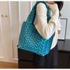 Bolso de Punto Nuevo, Bolso de Hombro, Bolso Cruzado, Gran Capacidad, Versátil Bolso de Carta para Viajes y Desplazamientos, Bolso Urbano para Desplazamientos