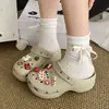 Zuecos STOOSHE para mujer 2026 nuevo modelo de verano con soporte para el arco, pantuflas de punta cerrada de nicho, sandalias de playa EVA para mujer