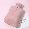 Bolsa de Agua Caliente Rellena de Agua con Puntos 3D Elevados Gran Capacidad Columna Cervical Abdomen Columna Lumbar Compresa Caliente Bolsa de Agua Caliente Engrosada Antiescaldaduras Calentador de Manos