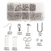 Accesorios de joyería para hacer tú mismo joyería pendientes ganchos para orejas pulseras pulseras collares materiales para abalorios hechos a mano juego de herramientas