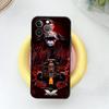 Capa de celular esportiva com capacete bonito para iPhone15 Super-Combustion Racer