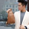 Bolso de pecho para hombre de cuero suave 2024 nuevo bolso de moda para hombre bolso de hombro bolso cruzado de PU mochila pequeña bolso de pecho moderno