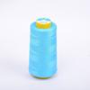 Hilo de Coser Liuqing Colorido Número 402 3000 Yardas Azul Hilo de Coser Colorido de Alta Velocidad Fábrica de Ropa Overlock 402 Rollo Grande