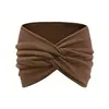 Diadema Deportiva Bohemia Europea y Americana para Mujer, Diadema Elástica Ancha para Yoga, Diadema para Correr, Accesorios Deportivos para el Cabello, Tocado
