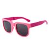 Nuevas gafas de sol plegables de dibujos animados para niños 2025, gafas cuadradas para niños y niñas, venta al por mayor, protección UV, gafas de sol