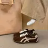 Zapatillas deportivas casuales ligeras retro para mujer, novedad otoño 2026, versátiles de estilo coreano, zapatos blancos