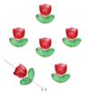Hojas de Tulipán, Flores, Cuentas, Materiales de Cuentas Hechos a Mano para Bricolaje para Mejores Amigas Durante la Temporada de Graduación, Accesorios para Pendientes y Collares