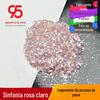 Fantasma Luz Rosa Peixe Escama Pó Nail Art Nail Maquiagem Luz Pó Fragmento Hot Melt Cola Flash Pó Fogo Pintura Cera Luz Pó Flash Diamante