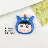 Acessórios de Resina DIY Desenho Animado Nova Cabeça de Animal Cola de Creme Chaveiro Artesanal Capa de Celular Acessórios para Grampo de Cabelo Fivela de Sapato