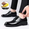Zapatos Casuales de Cuero para Hombre de Talla Grande Transfronterizos Negro con Cordones Zapatos de Cuero Formales de Negocio Zapatos de Boda para Novio Hombre One-Piece Envío Directo