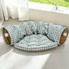 Túnel de Brinquedo para Gatos, Passagem Dobrável para Gatos, Cama para Gatos, Adequado para Todas as Estações, Brinquedo para Animais de Estimação, Cama para Cachorros Pequenos, Arco-íris