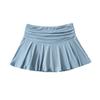 Falda estilo ballet sexy para mujer, verano 2024, nueva, cintura alta, plisada, elástica, para yoga