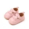 Novedad Primavera y Otoño Zapatos para Bebé Color Sólido Versátiles Transpirables Suela Suave Antideslizantes Zapatos para Niños Pequeños Lindos Zapatos de Princesa BXC4161