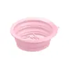 Bacia de Gelo Popular Transfronteiriça Silicone de Grau Alimentício Dobrável e Portátil Silicone Dobrável