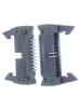 2.54mm dc2 soquete de chifre 10p/14/16/20/26/34/40/50/p assento de chifre reto com fivela
