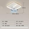 Luminária de Teto para Sala de Estar Estilo Novo 2025 Simples e Atmosférica Design Personalizado Luminária de Teto Ventilador Nuvem Pacote de Iluminação Combinada para Toda a Casa