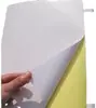 Papel Adesivo A4 Fosco para Impressão Inkjet Laser Adesivo Adesivo Papel de Etiqueta A4