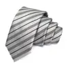 Bestseller transfronterizo, corbata estrecha para hombre de 6 cm, corbata de rayas casual, corbata para hombre hecha a medida, al por mayor en stock, muestra disponible en 7 días
