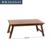 Escritorio de Cama de Bambú Perezoso para Dormitorio Plegable Pequeña Mesa Mesa Kang de Madera Maciza Mesa de Estudio para Estudiantes Mesa Simple para Ventana de Bahía