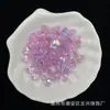 9mmAB chapado en color transparente corazón acrílico hecho a mano diy cadena para teléfono móvil accesorios para colgar en el coche rojo en línea transmisión en vivo venta al por mayor