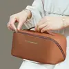 Bolsa de Maquiagem Personalizada de Alta Qualidade em Formato de Almofada para Mulheres, Bolsa de Viagem Cosmética e de Higiene Pessoal de Grande Capacidade, Fornecimento Direto da Fábrica
