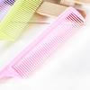 Peine de cola puntiaguda, peine de peluquería, peine de dientes altos y bajos, peine para el cabello con partición, peine antiestático, resistente a altas temperaturas.