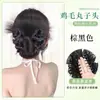 Modelador de Coque para Mulheres com Presilha de Garra, Acessório de Cabelo Fofo para Coque, Aplique de Coque para a Parte de Trás da Cabeça, Anel para Cachear o Cabelo, Ferramenta de Penteado