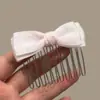 Pente de cabelo penteado de cabeça para baixo novo grampo de cabelo com franja de laço antiderrapante caveira alta estiloso moderno grampo de cabelo lateral com mechas acessório de cabelo