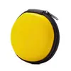 Funda de Eva para Auriculares en Stock, Caja Redonda para Almacenamiento de Cables de Datos, Caja de Empaque Digital, Funda para Memoria USB y Disco Duro, Impermeable y Universal