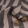 Tecido de Algodão e Linho Listrado Grande, Tecido Jacquard Listrado Tecido em Tear de Linho, Tecido para Sofá, Tecido para Almofada, Tecido para Camisa, Tecido para Roupa em Estoque