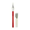 Cuchillo de Tallado de Aleación de Aluminio Metálico al por Mayor Cuchillo de Tallado para Película de Teléfono Móvil Hecho a Mano Cuchillo de Corte tipo Pluma Cuchillo de Utilidad con Cabeza de Plástico