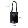 Bolsa Cilíndrica de Tecido Dinastia Tang e Song, Acessórios para Cerimônia do Chá, Bolsa Portátil para Exterior, Bolsa de Armazenamento para Conjunto de Chá, Bolsa de Viagem Tote