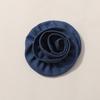 Retro Europeo y Americano Arte en Mezclilla Camelia Rosa Hecho a Mano DIY Pasador Ropa Joyería Accesorios Accesorios Venta al por Mayor