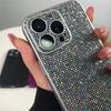 Adecuado para funda de teléfono móvil Iphone17Pro, Modelo Nuevo Lleno de Diamantes, Todo Incluido, Modelo para Mujer, Película Protectora de Lente Anticaídas Incrustada de Diamantes, Apple 16 Duro