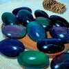 Venta transfronteriza cristal natural color obsidiana original huevo de obsidiana amor lunar forma múltiple adornos de juego al por mayor