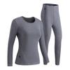 Ropa interior térmica inteligente con calefacción eléctrica, ropa interior térmica para hombres y mujeres, ropa y pantalones de otoño, ropa térmica gruesa de invierno a prueba de frío, transfronteriza