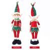 Tecido Novo Transfronteiriço 2026 Boneco Elfo em Pé Presente de Festa de Natal Decoração Suprimentos para Bonecas Ornamento