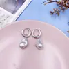 Brincos de Pérola Imitação Alienígena Europeus e Americanos Nova Moda Estilo Francês Personalidade Criativa Elegante Celebridade da Internet Brincos Versáteis