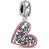 2022 estilo europeo y americano serie Panjia colgante de Amor pulsera de baile graffiti callejero accesorios de joyería