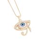 Joyería transfronteriza entre Europa y Estados Unidos. Colgante de ojo de diablo con forma de palma, accesorios de personalidad, joyería INS 18K N868