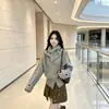 Estilo europeo y americano, talla grande, corte holgado, cárdigan de punto con cremallera para mujer, nueva colección otoño/invierno, grueso y suave, abrigo suéter casual