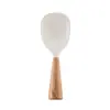 Cuchara de Arroz de Silicona Camelia Puede Ser Vertical Antiadherente Grado Alimenticio Resistente a Altas Temperaturas Hogareña Pala Grande para Arroz Especial para Arrocera