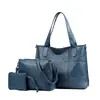 Bolsas para mujer, bolsas para mujer de comercio exterior, juego de bolsos transfronterizo para madre e hija, bolso tote de gran capacidad de tres piezas, bolso tote de alta gama