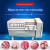Máquina de Cubetagem Tridimensional de Carne Personalizada Máquina de Cubetagem Grande Comercial para Peito de Frango Equipamento Multifuncional para Cubetagem de Porco