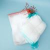 Spot Wholesale Malla de Nylon de 80 Mallas con Cordón a Prueba de Insectos Bolsa Filtro para Almacenamiento de Semillas de Nylon Bolsa Doméstica para Remojar Arroz