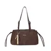 Bolso Baguette de Gran Capacidad de Alta Gama para Trabajo y Viajes de Otoño e Invierno para Mujer 2025 Nuevo Retro Versátil Bolso de Hombro Único