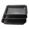 Molde Rectangular para Hornear Plato para Barbacoa Antiadherente Plato para Pollo a la Parrilla Plato para Barbacoa Horneado Casero Plato para Pan Plato Antiguo Plato para Pizza