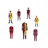 Ropa de Rendimiento Primavera 2024 Transfronteriza Marvel Cos Estampado Deadpool Avispa Ropa de Rendimiento 3D Mono Ajustado