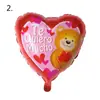 Nuevo Globo de Aluminio de 18 pulgadas para el Día de San Valentín Español Boda Declaración de Amor Diseño de Escena Globo de Helio al por Mayor