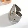 Brincos de Plugue de Orelha com Fecho Borboleta Quadrado de Liga Acessórios para Joias DIY Brincos de Aço Titânio Tarraxas de Orelha Plugues de Orelha Banhado a Ouro 18K